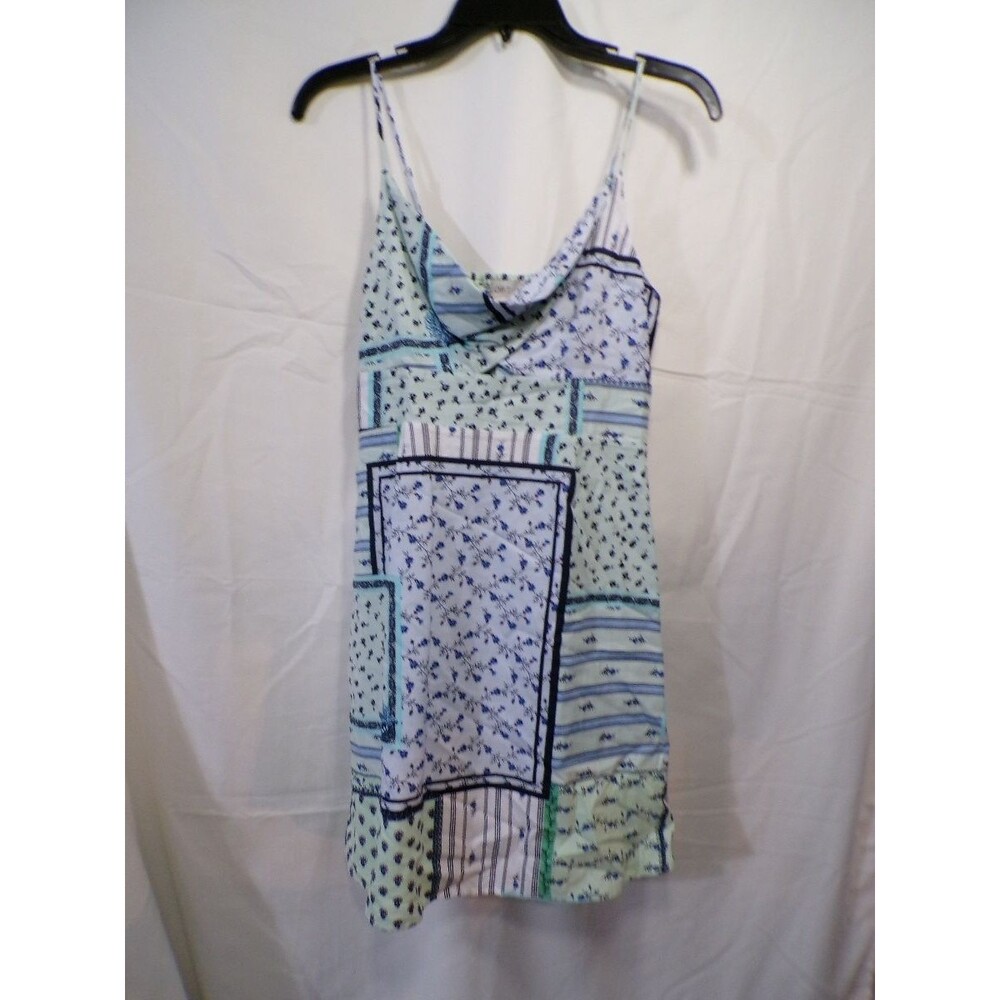 LOFT Petites 2P Cowl Neck Patchwork Floral Cami Sundress Multicolor